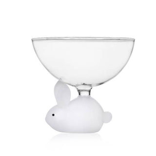 Ichendorf Animal Farm bowl white rabbit by Alessandra Baldereschi - Buy now on ShopDecor - Discover the best products by ICHENDORF design