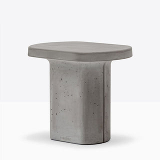 Pedrali Caementum concrete coffee table outdoor h. 13.78 inch Pedrali Grey GR - Buy now on ShopDecor - Discover the best products by PEDRALI design