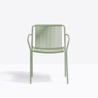 Pedrali Tribeca 3665 garden chair with armrests Pedrali Green VE100E - Buy now on ShopDecor - Discover the best products by PEDRALI design