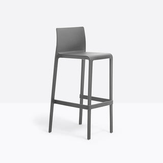 Pedrali Volt 678 stool for outdoor use with seat H.29 59/64 inch - Buy now on ShopDecor - Discover the best products by PEDRALI design