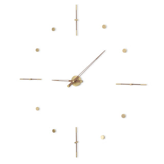 Nomon Mixto diam. 61 inch. wall clock Brass - Buy now on ShopDecor - Discover the best products by NOMON design