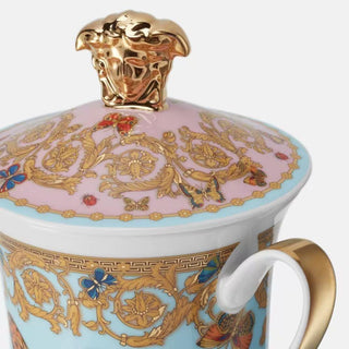 Versace meets Rosenthal 30 Years Mug Collection Le Jardin de Versace mug with lid - Buy now on ShopDecor - Discover the best products by VERSACE HOME design